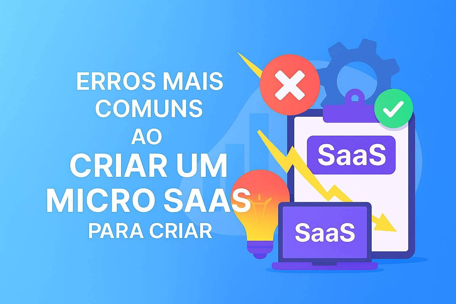 Erros Mais Comuns ao Criar um Micro SaaS Erros Mais Comuns ao Criar um Micro SaaS